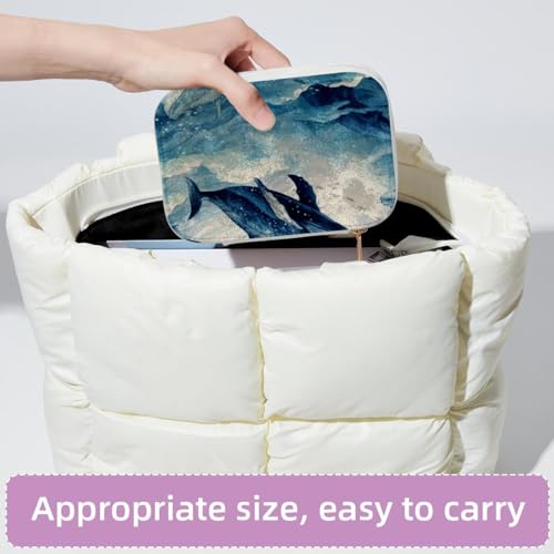 Joyero con diseño de ballena ideal para decorar el dormitorio y guardar tus aretes diarios 5