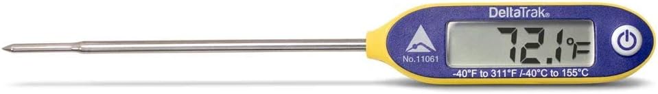 11061 FlashCheck Waterproof Industrial Digital Probe Thermometer Auto-Cal