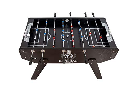 DE VES SPORT PL4511 Tischfußball Imperial Deluxe, 142 x 74 x 87,5 cm, 49 kg – Bild 3