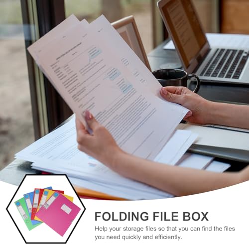 Boîtes de rangement documents pliables pour trier efficacement vos fichiers volumineux sans encombre - 4