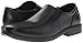 Skechers mens Caswell Noren Slip On Loafer, Black, 10.5 US