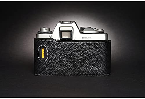 Amazon | 手作り本革ハーフケース用S2 Contax S2 カメラ牛革バッグ