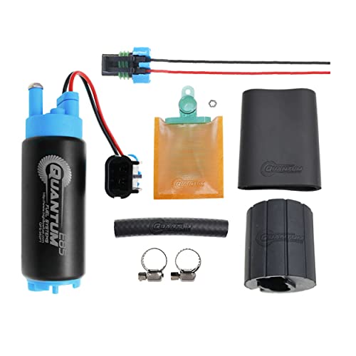 Qfs-352Ft-766-340 Lph E85 / Ethanol Compatible Fuel Pump With Installation Kit #TOP14