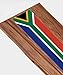 South Africa Velvet Table Runner,African Flag Table Cloth Decoration,Soft Texture Tablecloth for Home Party Decor 12×72inch