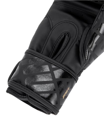 Image of Venum Contender 1.5 XT Boxing Gloves - Black /Gold - 14 oz