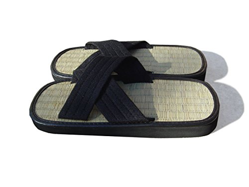 cinius Tatami Zori pantoffels, gekruld, reisstroh met rubberen zool n.43 - Image 3