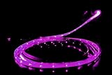 CELL-TECH® LED Charger, Light Up Charging Cable Luminescent Visible Current Flow Smart Charger & Sync Cable for Apple iPhone 6 6 Plus 5/5S/5C (PURPLE)