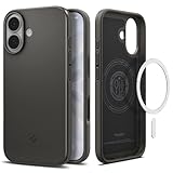 Spigen for iPhone 17 Case, Thin Fit MagFit [TPU Covered Camera Control] [Compatible with MagSafe] - Gunmetal