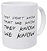 della Pace Friends They Don't Know That We Know They Know 11 Ounces Funny Coffee Mug Gag Gift