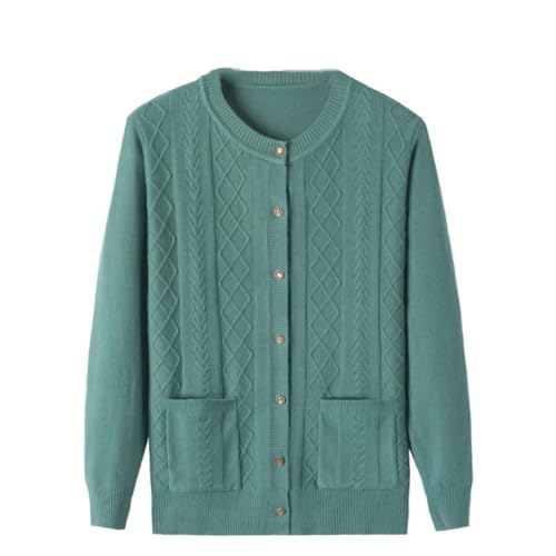 Soft Knitted Sweater Middle-Aged Elderly Women's...