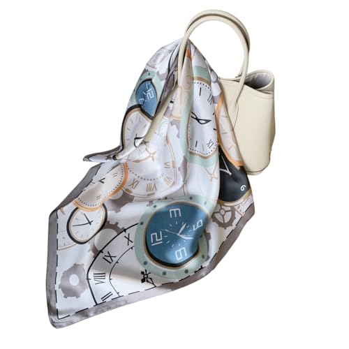 Image of Printed Poly Silken feel Scarf Stole for Women | Stylish, Soft, & Lightweight | Satin Feel Neck Scarf, Hair Scarf, Head Scarf for Women