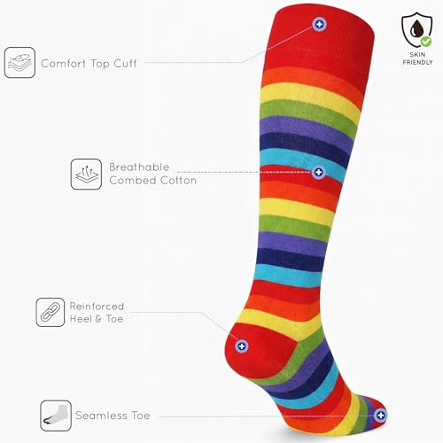 Image of Mysocks Unisex Knee High Stripe Socks