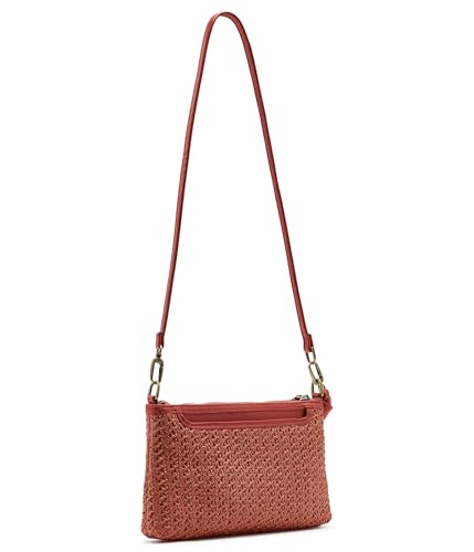 Image of HOBO Darcy Leather Convertible 3-in-1 Crossbody Bag with Removable & Adjustable Strap, Exterior Phone Slip Pocket