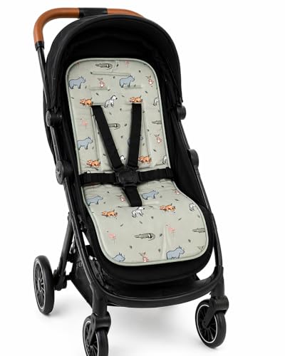 Colchoneta Silla de Paseo Universal Transpirable 3D para Bebé – Funda Carrito Verano Antisudor, Cojín Acolchado Silleta, Compatible con Cochecito, Ligera, Lavable – Danielstore