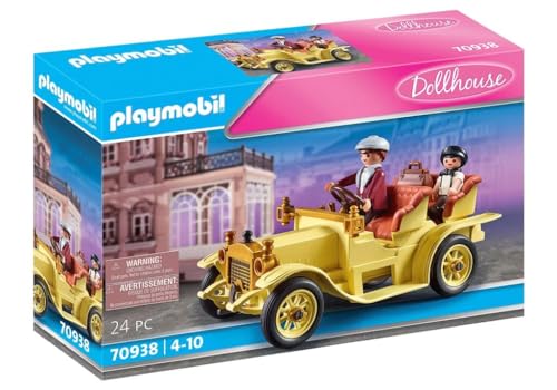 PLAYMOBIL Voiture classique au salon avec le modèle de véhicule rétro 70938