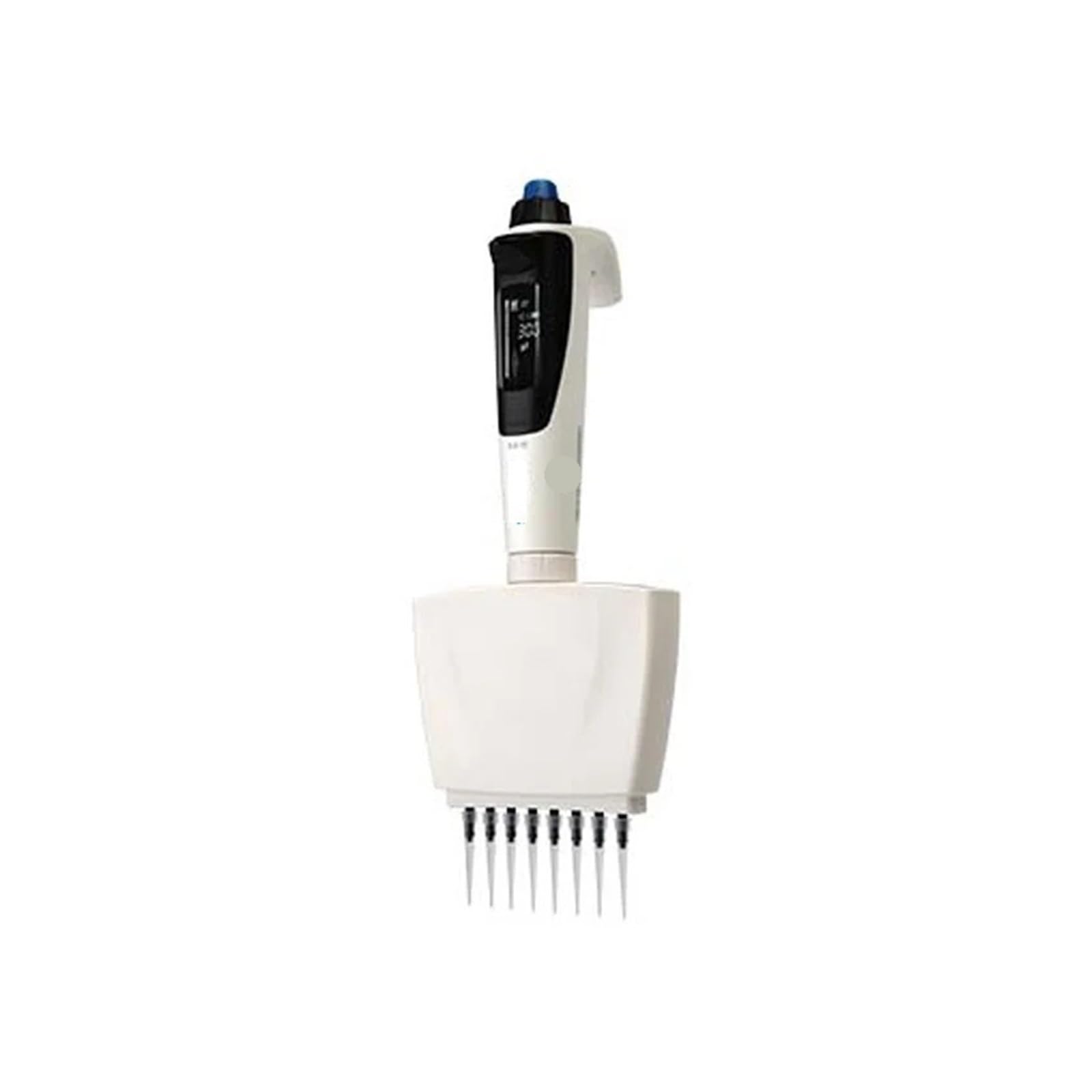 Pipette, Multifunktionale elektrische Achtkanalpipette 0,5–10 ul/10–100 ul/30–300 uldPette Elektrische Pipette Laborpipette(8 Channels 0.5-10ul)