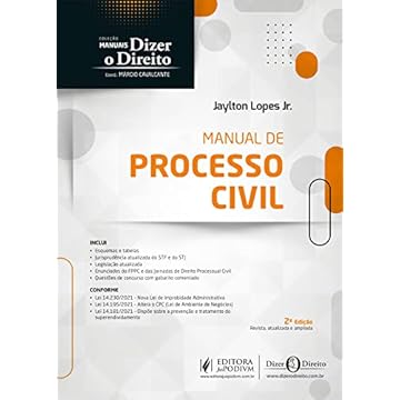 Capa do livro Manual de Processo Civil