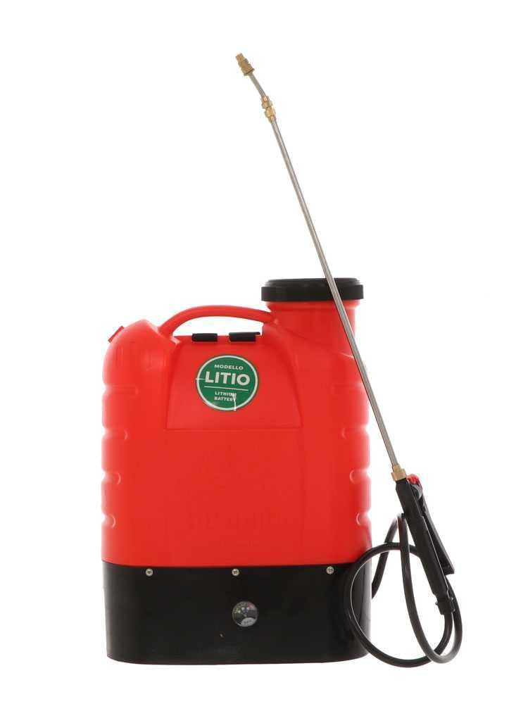 BERARDI | Pompa elettrica irroratrice a spalla 16LT | spalleggiata a batteria a zaino |16 LT | Max 5 bar