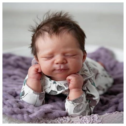 Anano Realistic Baby Dolls Silicone Full Body Boy 18 Inch Reborn Silicone Baby Doll Lifelike Newborn Babys Dolls Real Life Like Babys Doll Full Body Floppy Reborn Babies Gifts