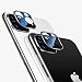Produktbild DASFOND Kamera Panzerglas Schutzfolie für iPhone 11 Pro/iPhone 11 Pro Max,9H Härte,Anti-Kratzer,Volle Abdeckung Kamera Schutzfolie iPhone 11 Pro/Max -[Aluminium Schwarzer Rand] [2 Stück]