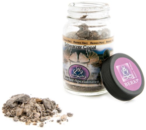 Berk HS-265 Räucherwerk - schwarer Copal Saumerio - Reine Harze