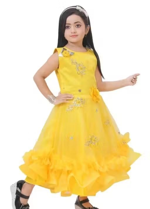 Image of Sparkle Bloom Tiered Party Frock for