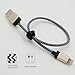 iPhone Charger, MFI Apple Certified Cambond 1ft Element Series 8 pin USB Sync Lightning Cable iPhone 8/7 / 7 Plus / 6s / 6s Plus / 6/6 Plus / 5s / 5c / 5 Charger Cord (Metal Gold / 0.3 M)
