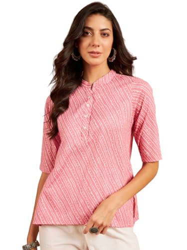 Image of Modeve Women Cotton Top for Summer