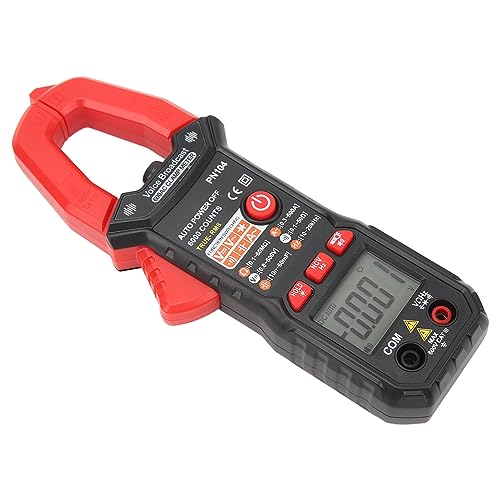 Multímetro de Resistência de Tensão, Braçadeira de Resistência de Metal ABS Frequência Voltímetro Am