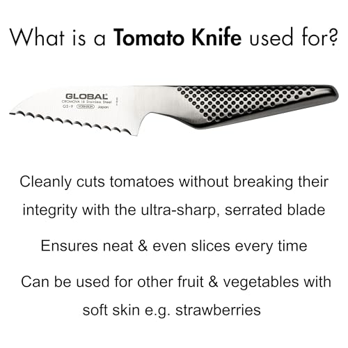 Foto von Global GS-9R Zitronen- und Tomatenmesser 8 cm