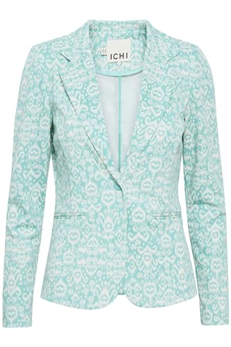 ICHI Blazer Femme veste légère pour affiner la silhouette au bureau