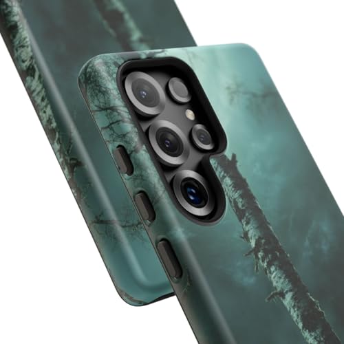 Coque Galaxy S25 Ultra Vert foret orageuse rigide mate - 2