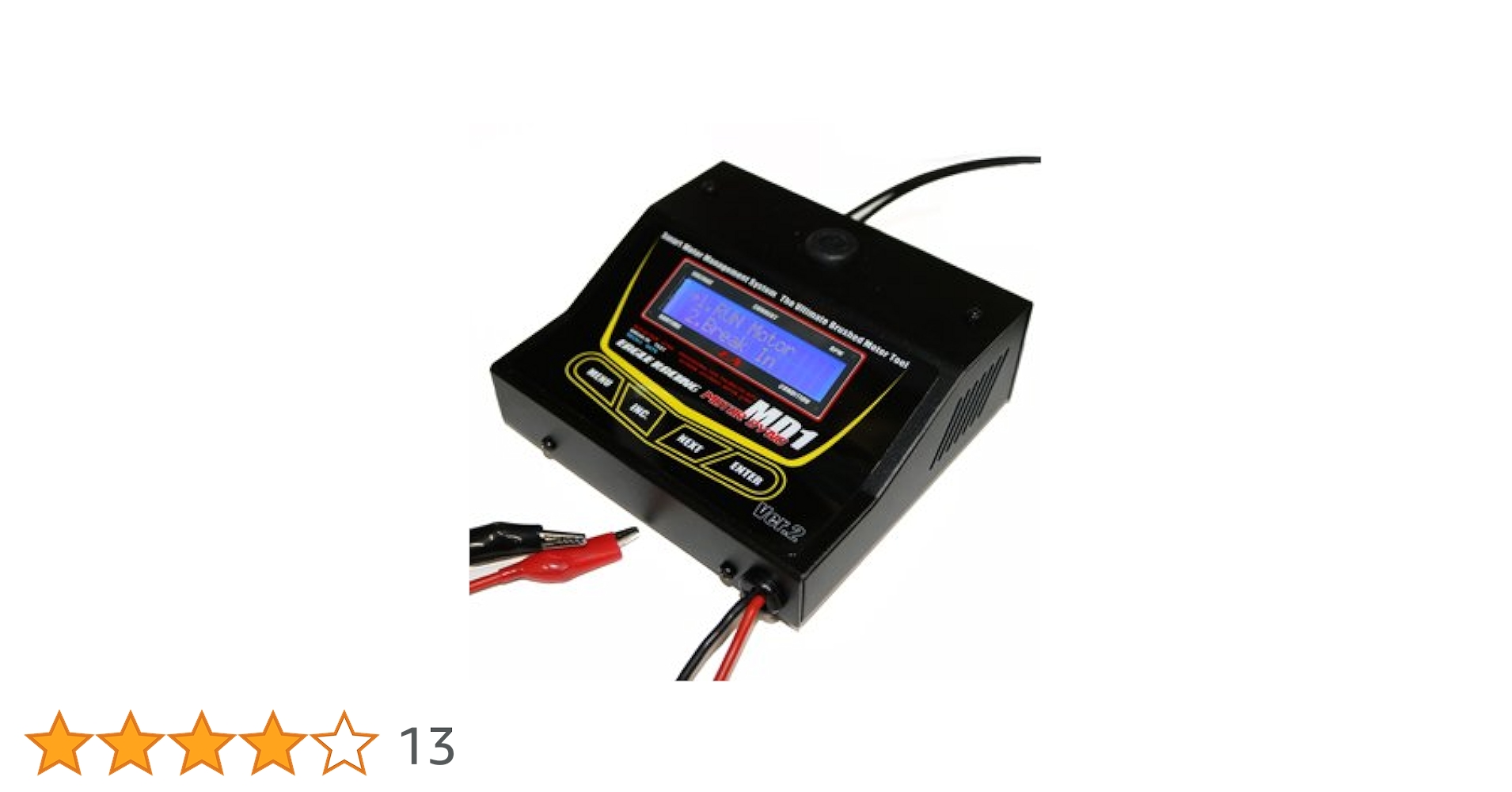 Amazon | モーターダイノMD1-V2 (ブラシモーター専用) 2493V2