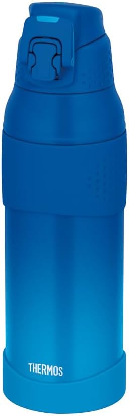 Thermos FJR-1001 BL-G Vacuum Insulated Sports Bottle, 0.3 gal (1 L), Blue Gradient, For Cold Retention