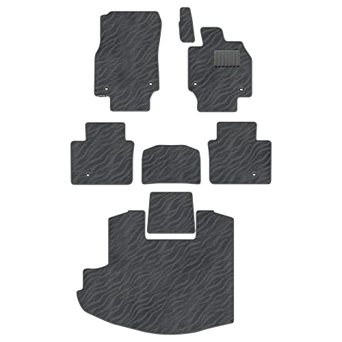 Hotfield トヨタ 互換品 新型 クラウンクロスオーバー 35系 フロアマット+トランクマット ラゲッジマット スペアタイヤなし/WAVEグレー