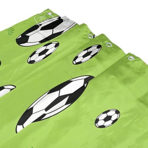 Rideaux de douche Coupe du monde 2026 décoratifs imperméables en polyester 183cm