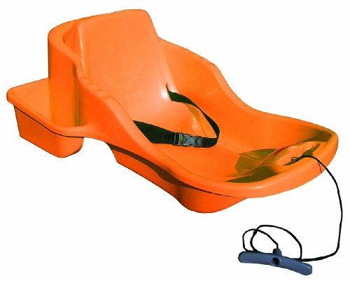 SNOW-N-GO SNG0985O Trineo, Infantil, Naranja, Talla única