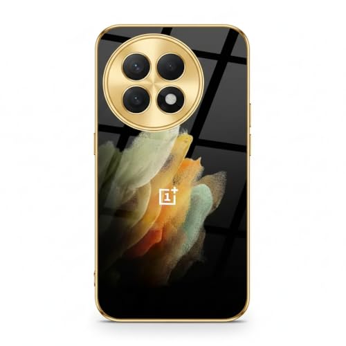 Image of Ashen Fire Prisma Case for OnePlus 13R, OnePlus 13R Back Cover Case(2025) - TPU | Gold