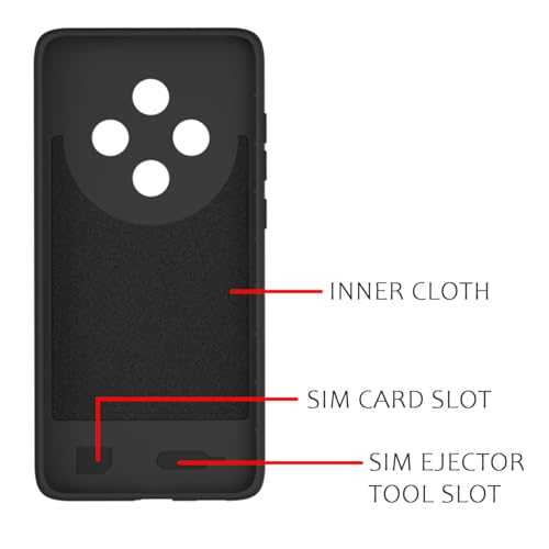 Image of Vivo T4 5G Back Cover, Black