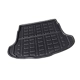 Lirun Cargo Liners Rear Cargo Trunk Tray Floor Mats All Weather Custom-Fit 3D Waterproof Protector for HONDA CR-V 3rd Gen RE1-RE5 2007 2008 2009 2010 2011, Black