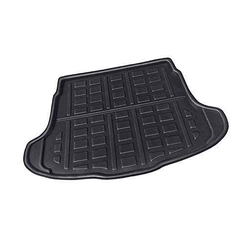 Lirun Cargo Liners Rear Cargo Trunk Tray Floor Mats All Weather Custom-Fit 3D Waterproof Protector for HONDA CR-V 3rd Gen RE1-RE5 2007 2008 2009 2010 2011, Black