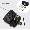 YXBQueen Designer Bag Lattice Vagan Leather Purse Crossbody Bags Shoulder Purses for Women Quilted Handbags