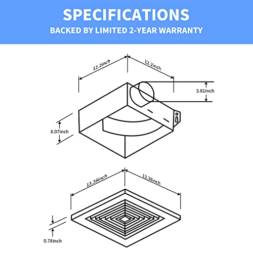 The 30 Best Bathroom Exhaust Fans with Light And Heater of 2023