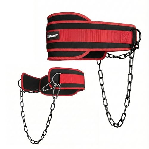 Zytrant Weightlifting Dip Belt with Chain, Heavy Duty 550-650 lbs Capacity, for Dips and Pull-ups