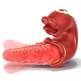 Qhysin Vibration für Frauen Zungelecken Vibrator 3 in 1 Vibratorensets für Frauen G Punkt...