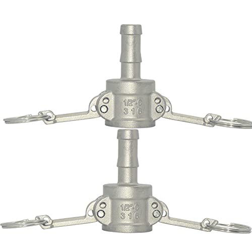 VARMHUS 1/2 Stainless Steel Camlock Fitting