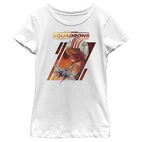 T-shirt Star Wars Squadrons Rebel Girls blanc taille M pour femme