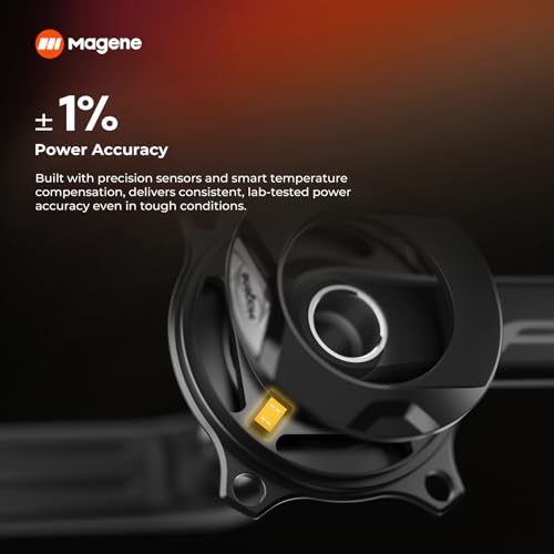 Magene Capteur de Puissance PES P515 Idéal pour Progresser en Cyclisme sur Route