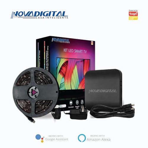 Kit Led Smart Tv Ambient Light Wifi Google Alexa