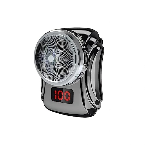 oir électrique Portable Mini Shave, Mini Rasoir électrique Portable pour Hommes, Rasoir électrique Pratique et Rechargeable par USB, Convient pour la Maison, le Voyage